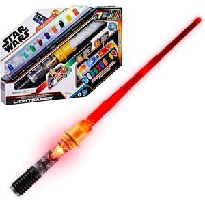 STAR WARS Power Crystal Lightsaber, 7 Colors & 10 Crystals 50+ Color NWT